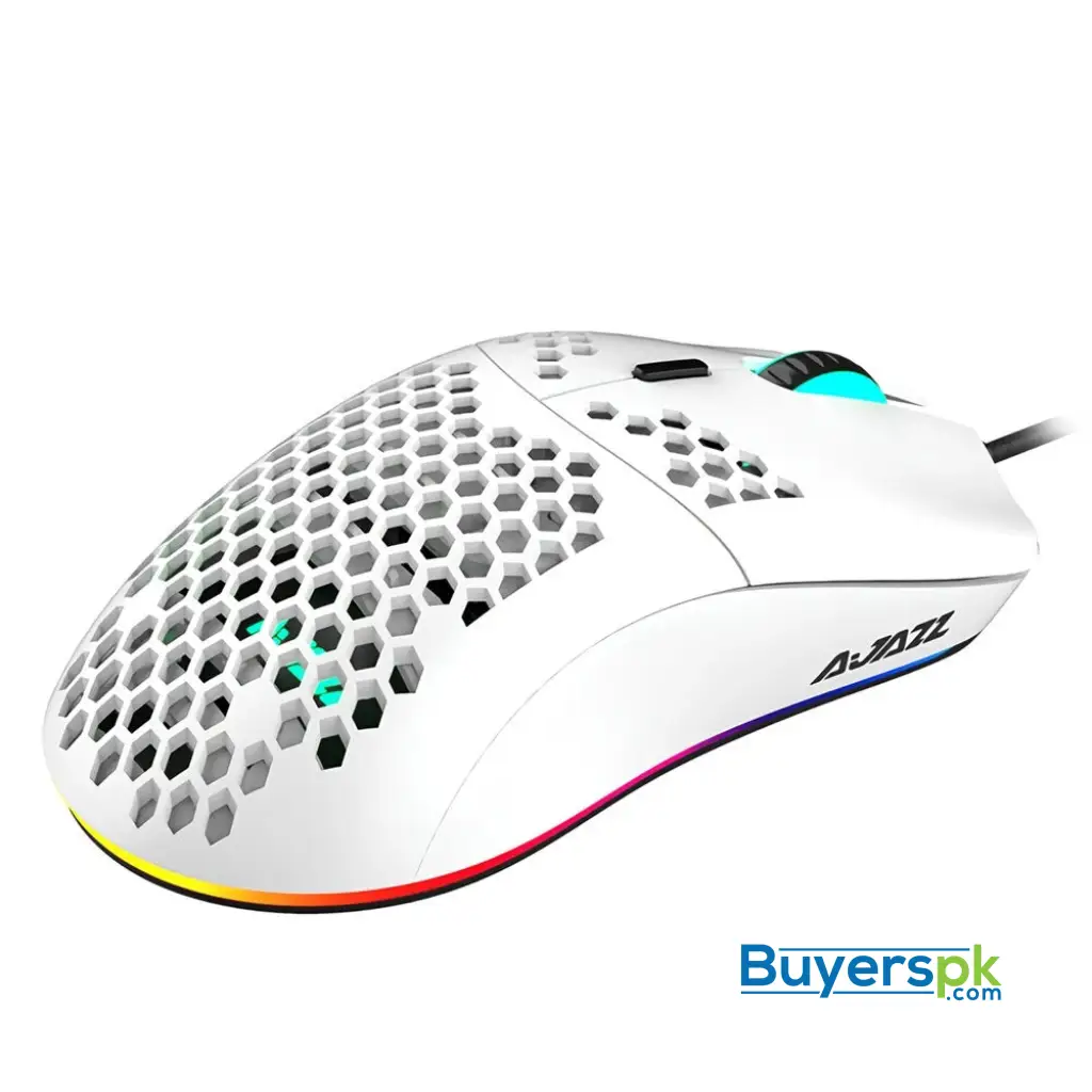 A-jazz Aj390r Rgb White Mouse - Image 2