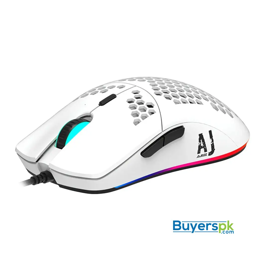 A-jazz Aj390r Rgb White Mouse - Image 3