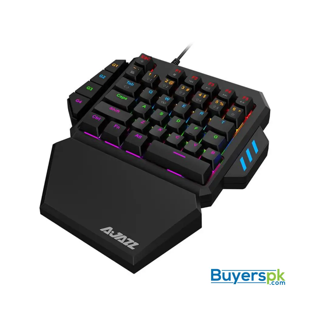 A-jazz Keyboard Ak039h Mechanical Black (blue Switches) - Image 2