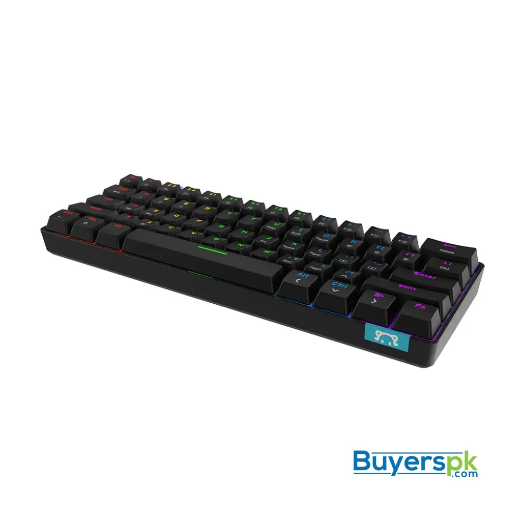A-jazz Keyboard Stk61 Mechanical Black - Blue Switches - Image 2