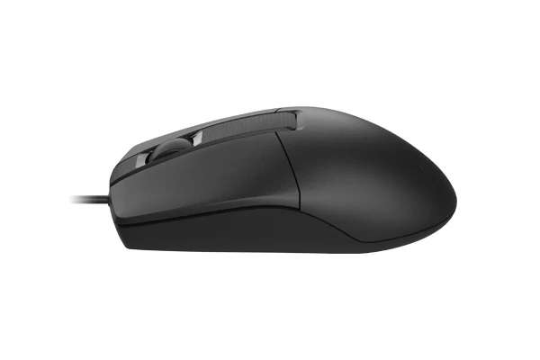 A4Tech Mouse OP-330S Silent Wired Black - Image 3