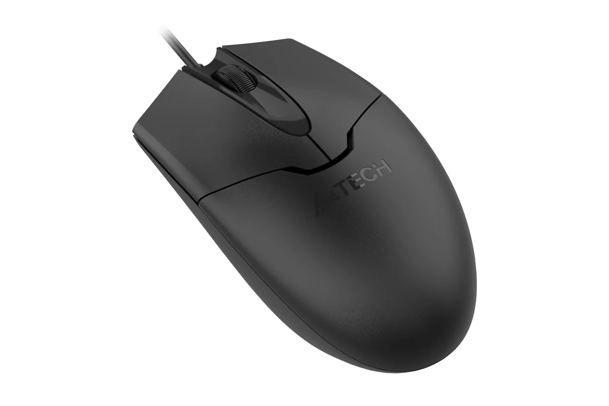A4Tech Mouse OP-550S Wired Black - Image 4