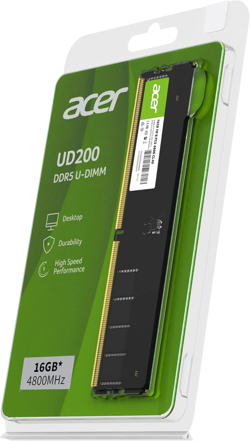 Acer Ram Desktop UD200 16GB 4800mhz DDR5 - Image 2