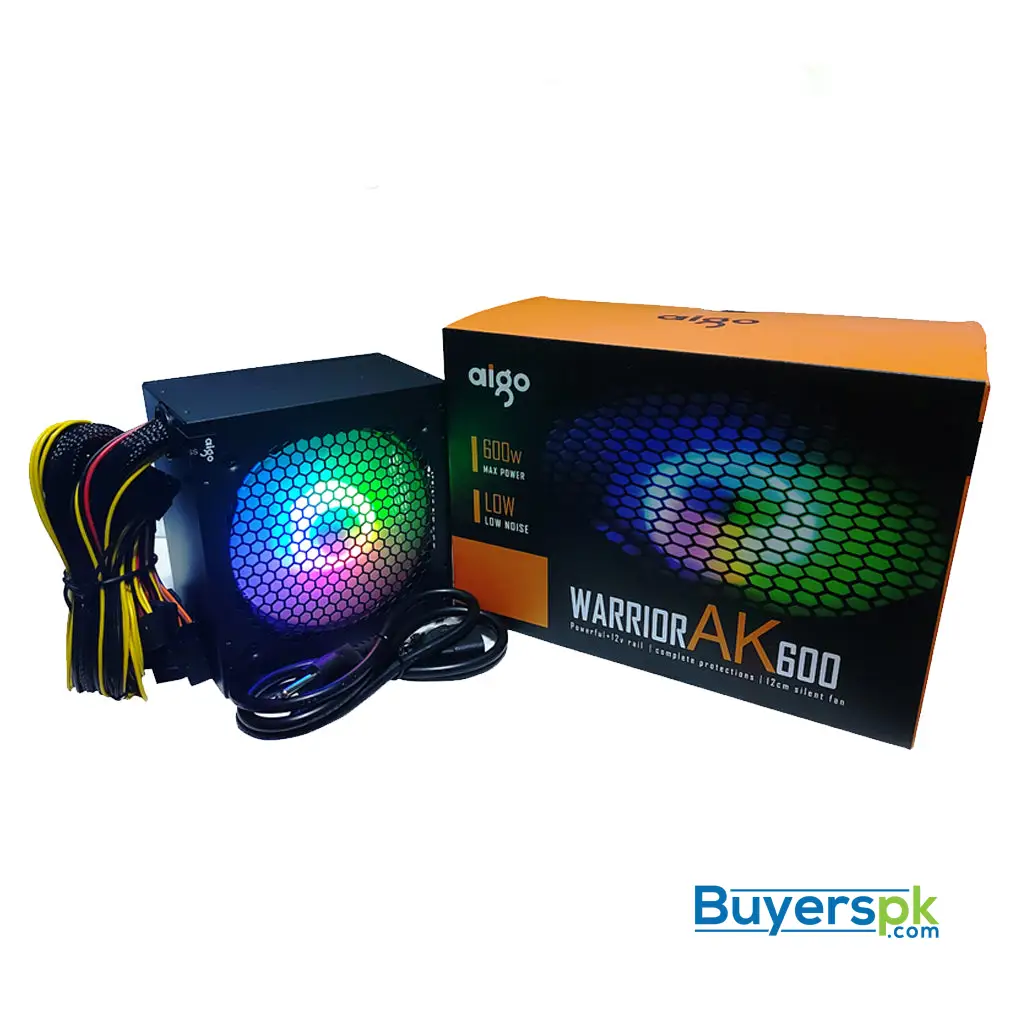 Aigo Power Supply Warrior Ak600 600 Watt - Image 2