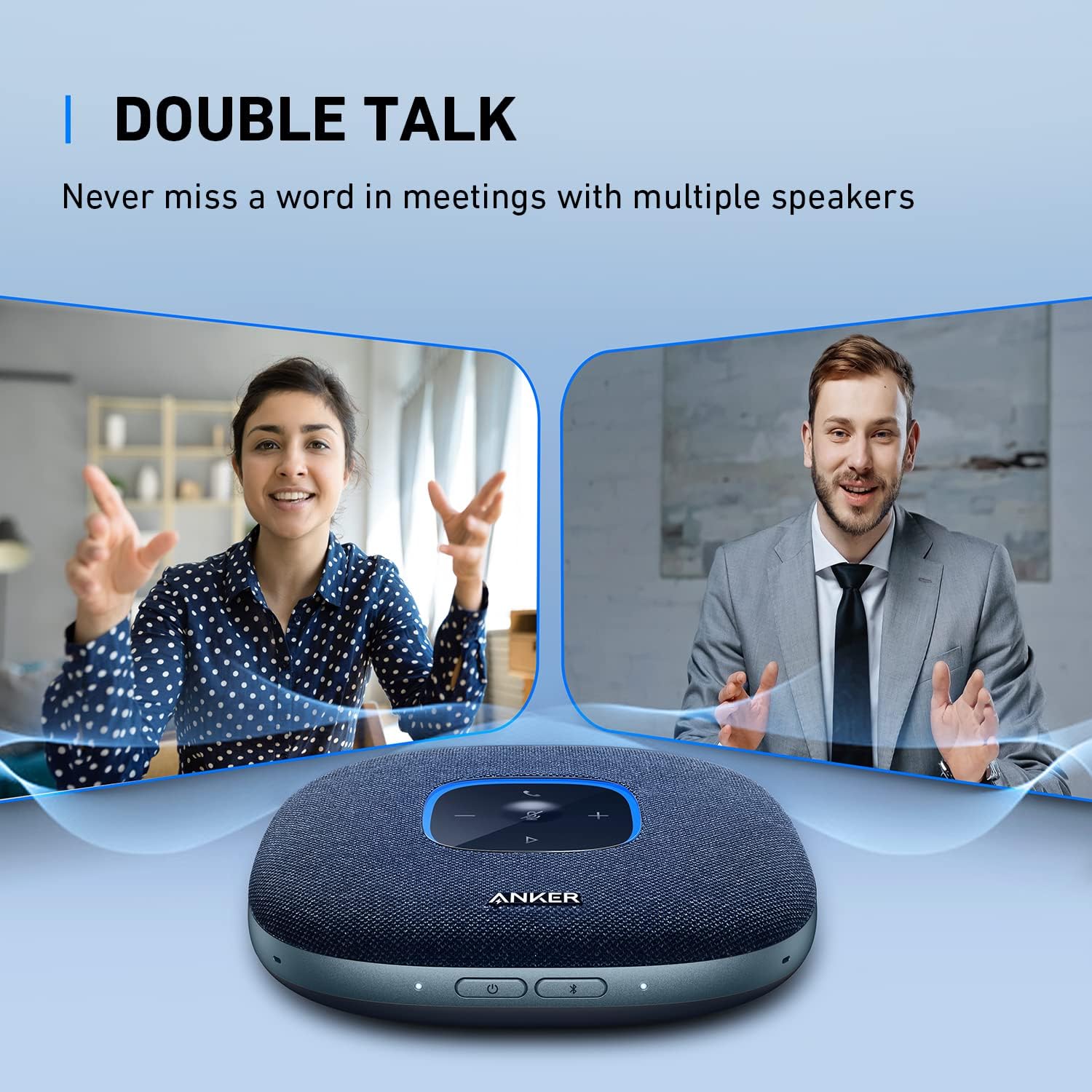 Anker Speaker S3 PowerConf USB & Bluetooth Speakerphone 6 Mics - Image 5