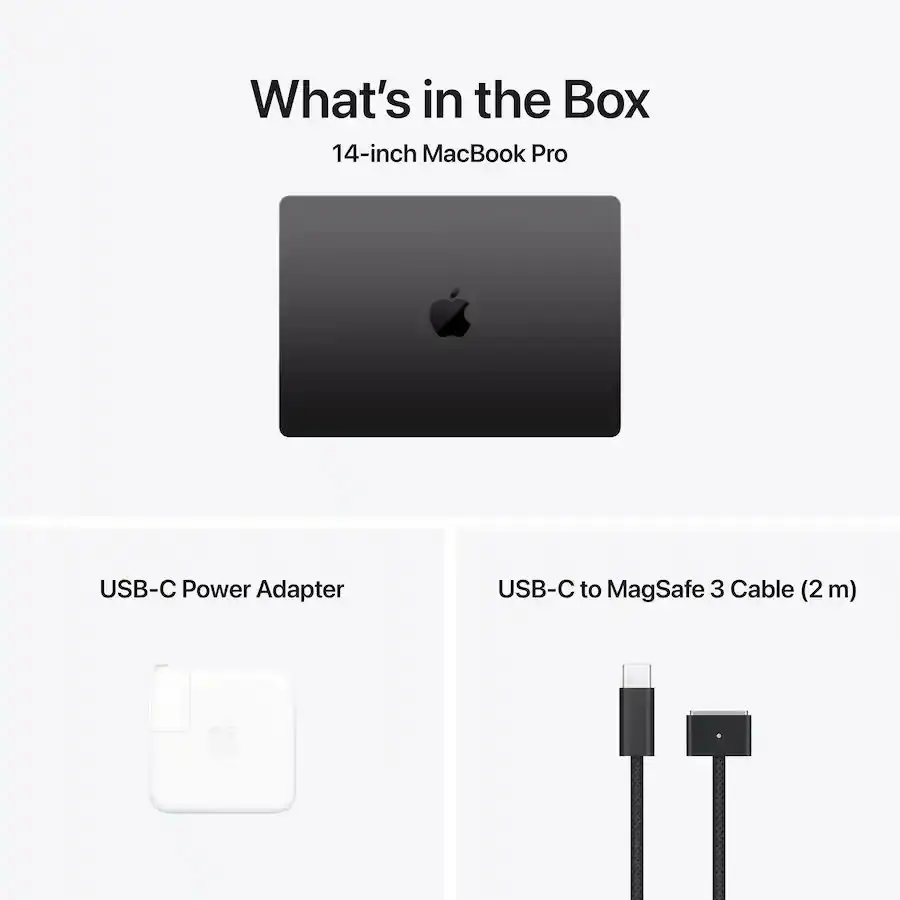 Apple Macbook Pro 14" MDE04 Apple M5 Chip, 16GB Ram, 512GB SSD, 14 inch Liquid Retina XDR display, mac OS, Space Black - Image 4