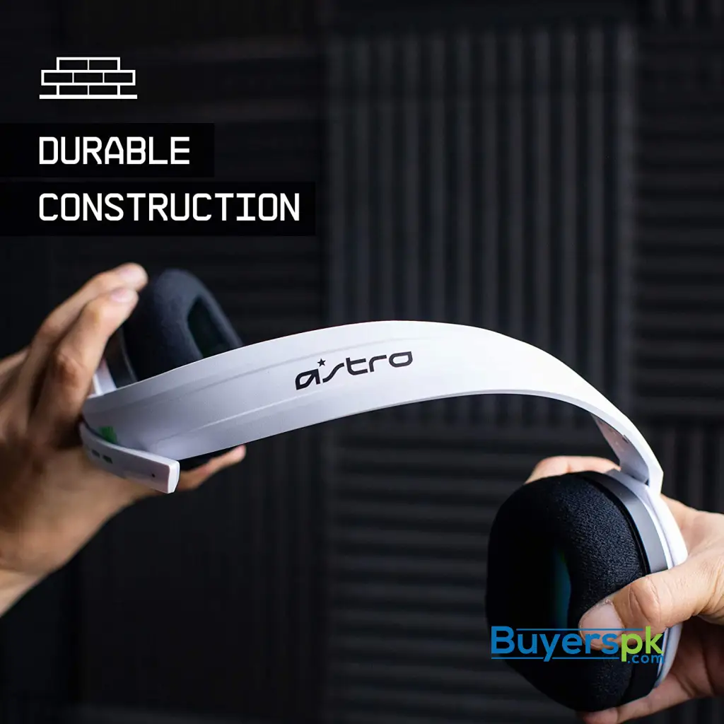 Astro A10 Gaming Headset - White - Image 3
