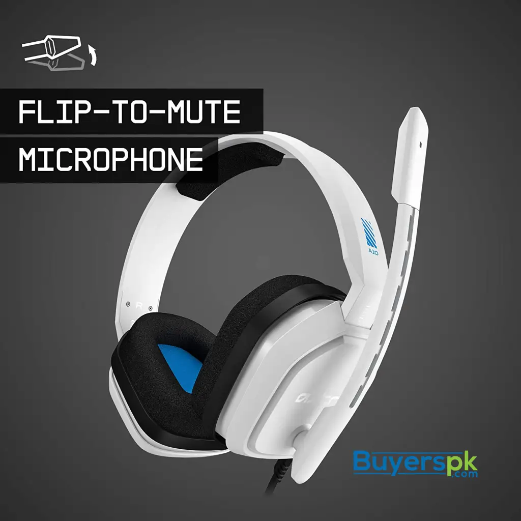 Astro A10 Gaming Headset - White - Image 4