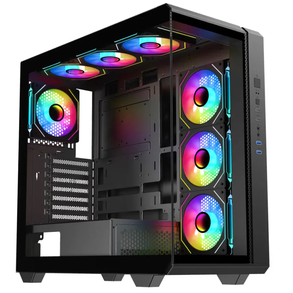 Astro Casing AGC-U31A 4 ARGB Infinity Fans 6-Port Fan Hub + Remote - Image 2
