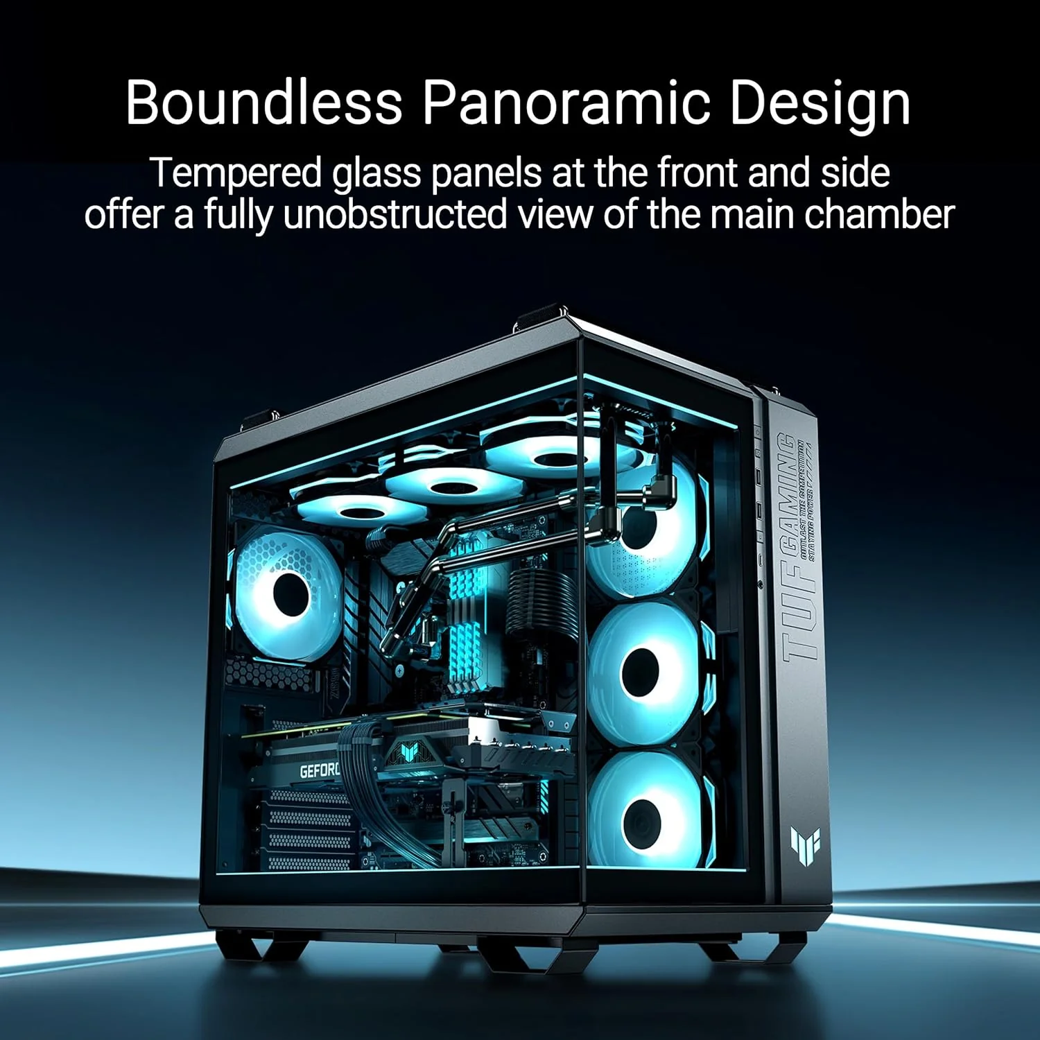 ASUS Casing TUF Gaming GT502 Horizon Black - Image 10