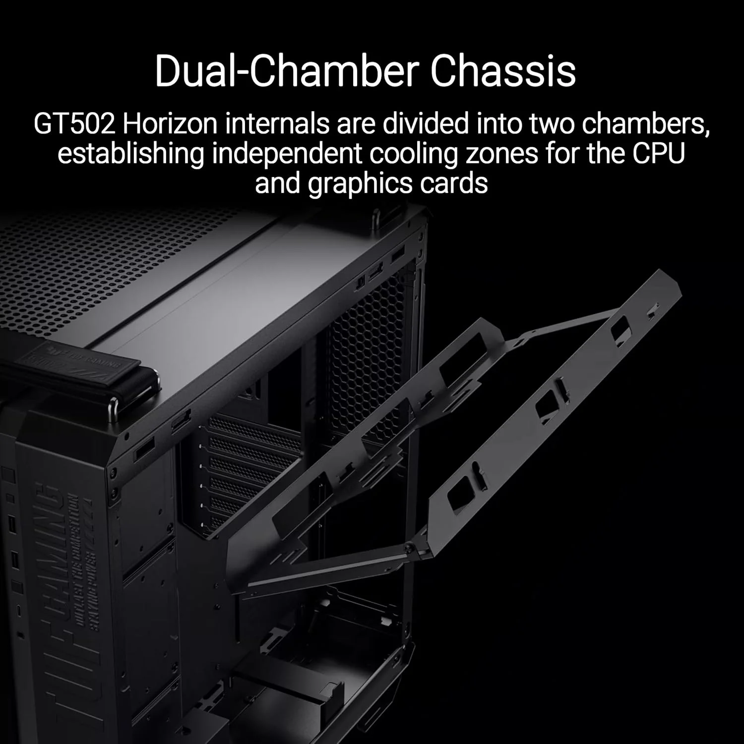ASUS Casing TUF Gaming GT502 Horizon Black - Image 11
