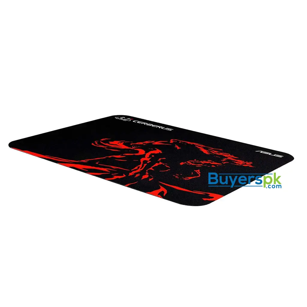 Asus Cerberus Mat Mini Gaming Mouse Pad Red with Consistent Surface Texture and Non-slip Rubber - Image 3