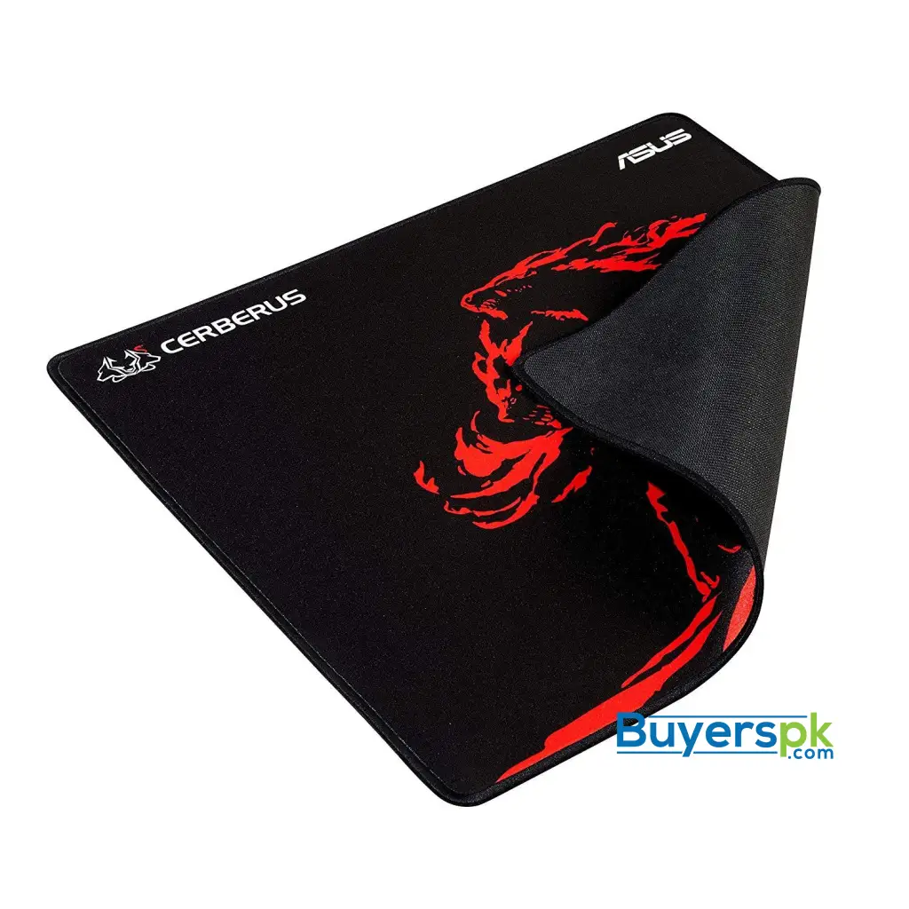 Asus Cerberus Mat plus Gaming Mouse Pad with Consistent Surface Texture and Non-slip Rubber - Image 2