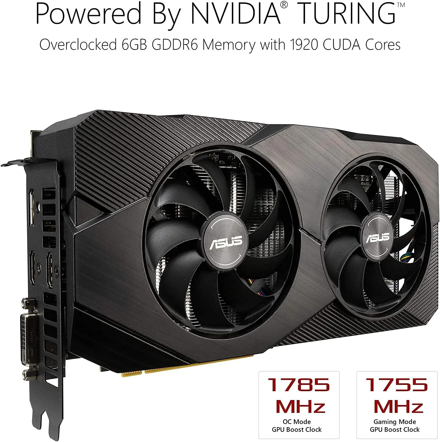 Asus Graphic Card Dual RTX 2060 6GB Used - Image 2