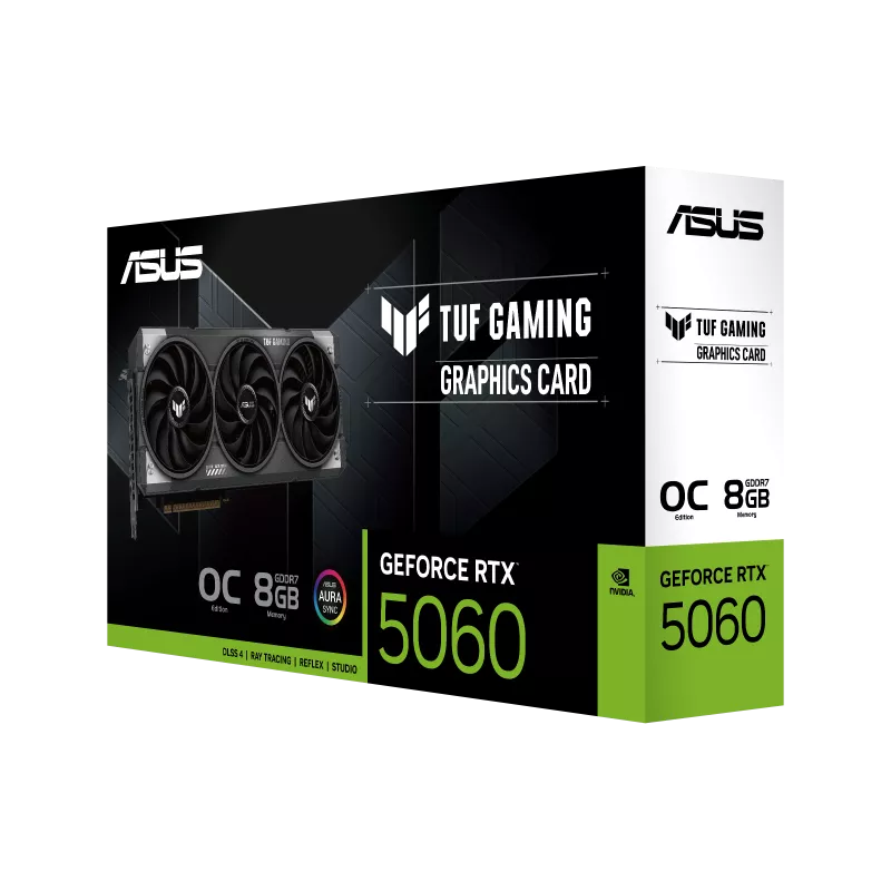 Asus Graphic Card Prime RTX 5060 8GB GDDR7 OC Triple Fan - Image 2