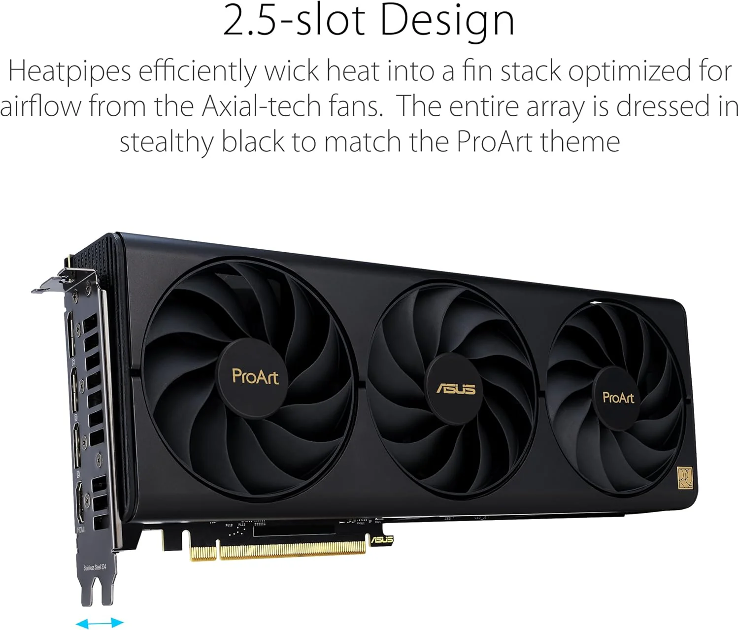 ASUS Graphic Card Pro Art RTX 4070 Super 12GB OC Edition 3x - Image 2