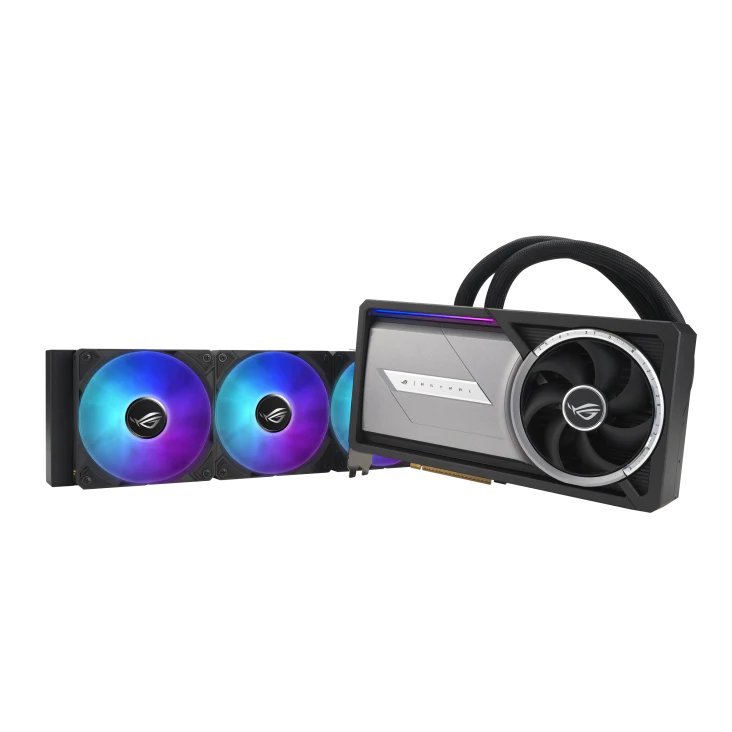 Asus Graphic Card Rog Astral LC RTX 5090 32GB OC 360mm Radiator AIO Cooler - Image 3