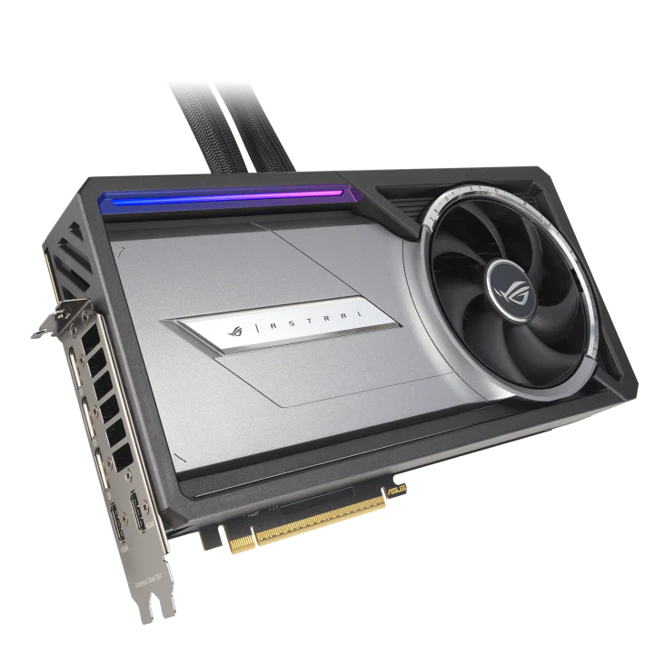 Asus Graphic Card Rog Astral LC RTX 5090 32GB OC 360mm Radiator AIO Cooler - Image 8