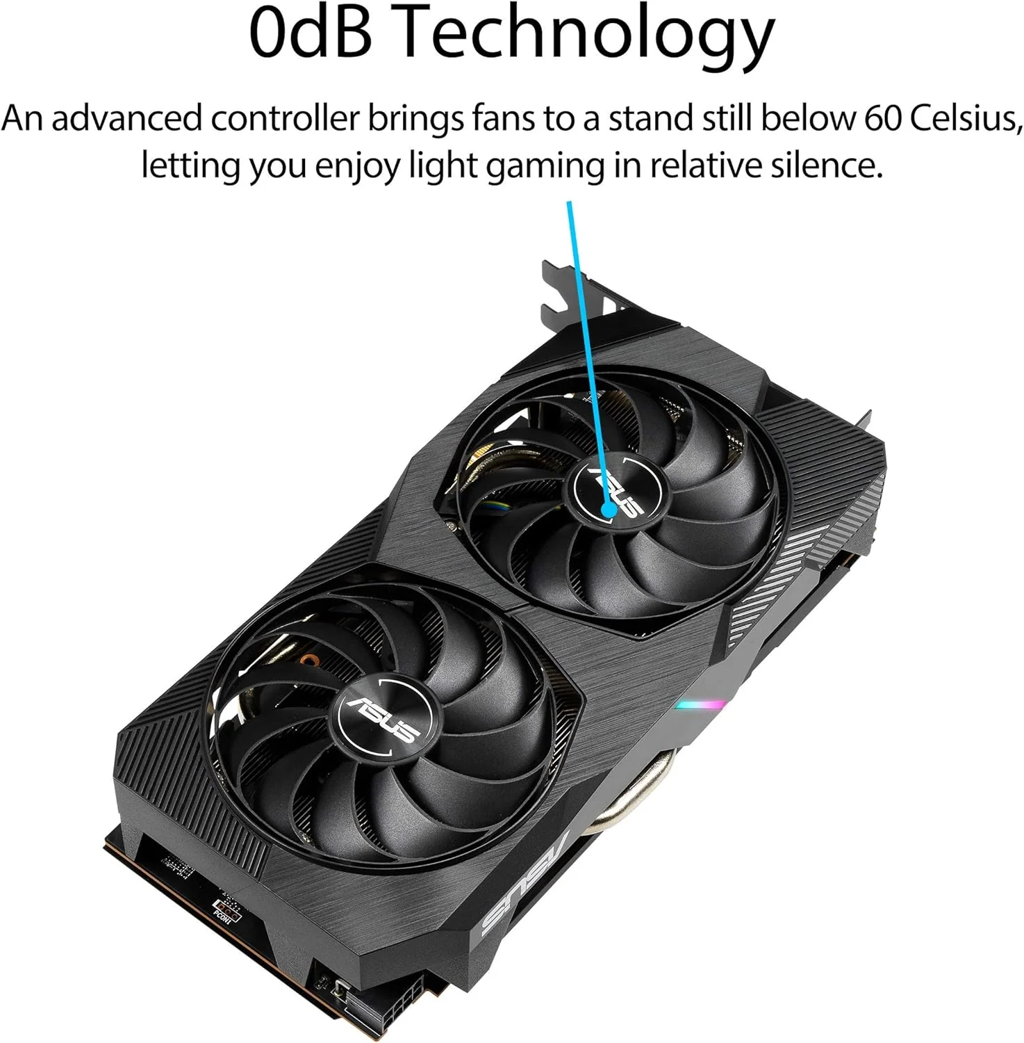 Asus Graphic Card RX 5500XT 8GB Used without Box OC - Image 2