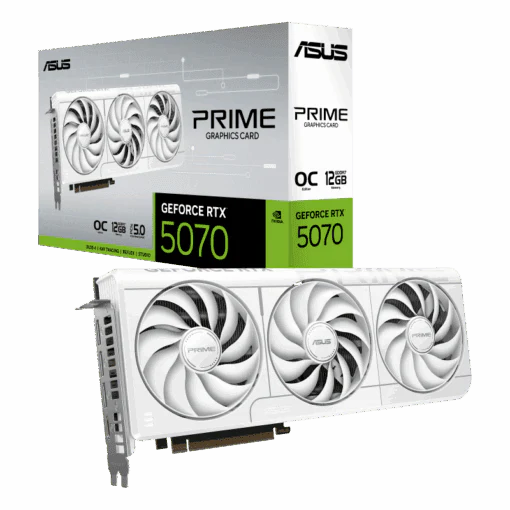 Asus Graphics Card Prime GeForce RTX 5070 OC 12GB White Edition