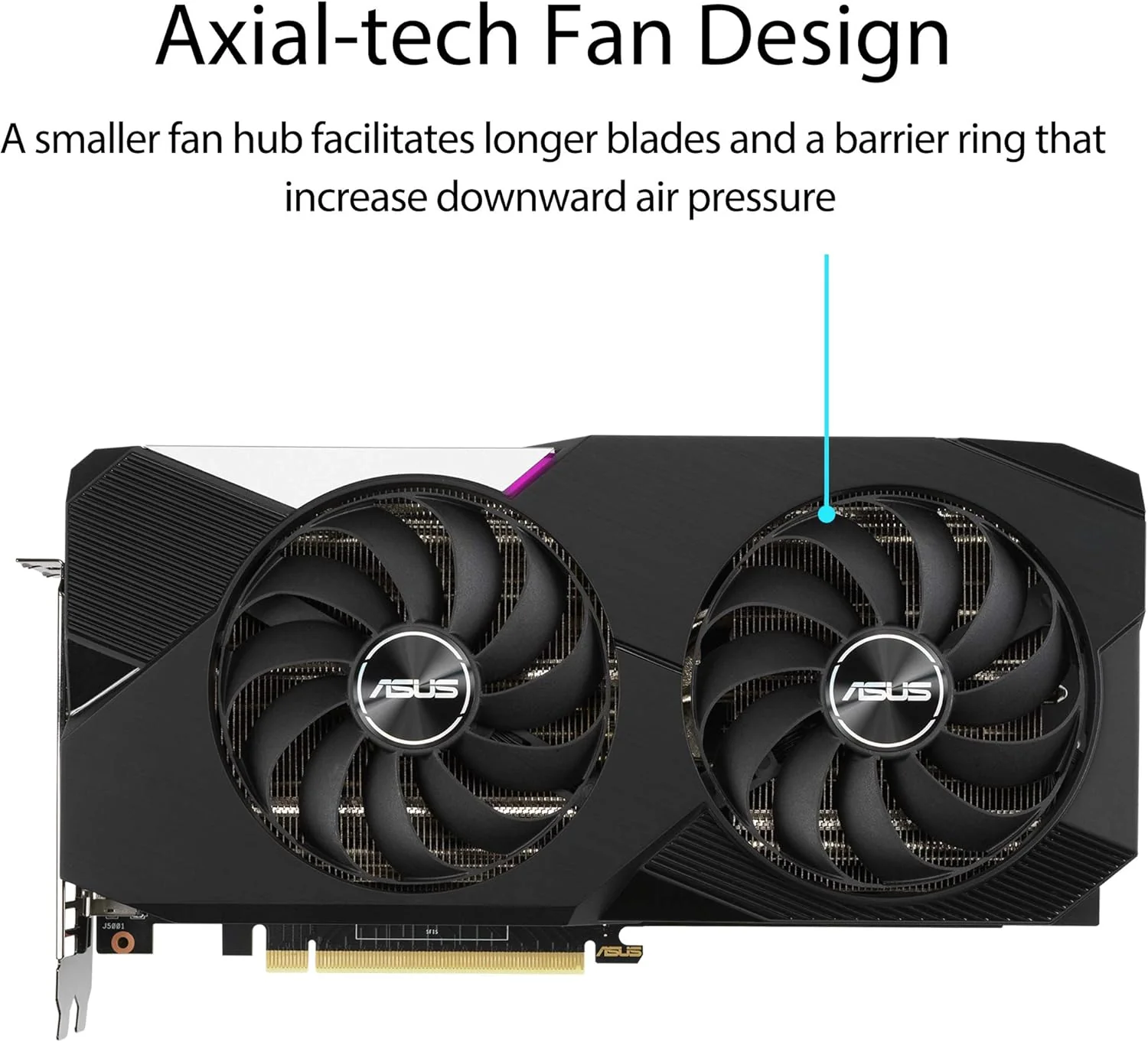 Asus Graphics Card RTX 3070 8GB Dual Fan Used - Image 2