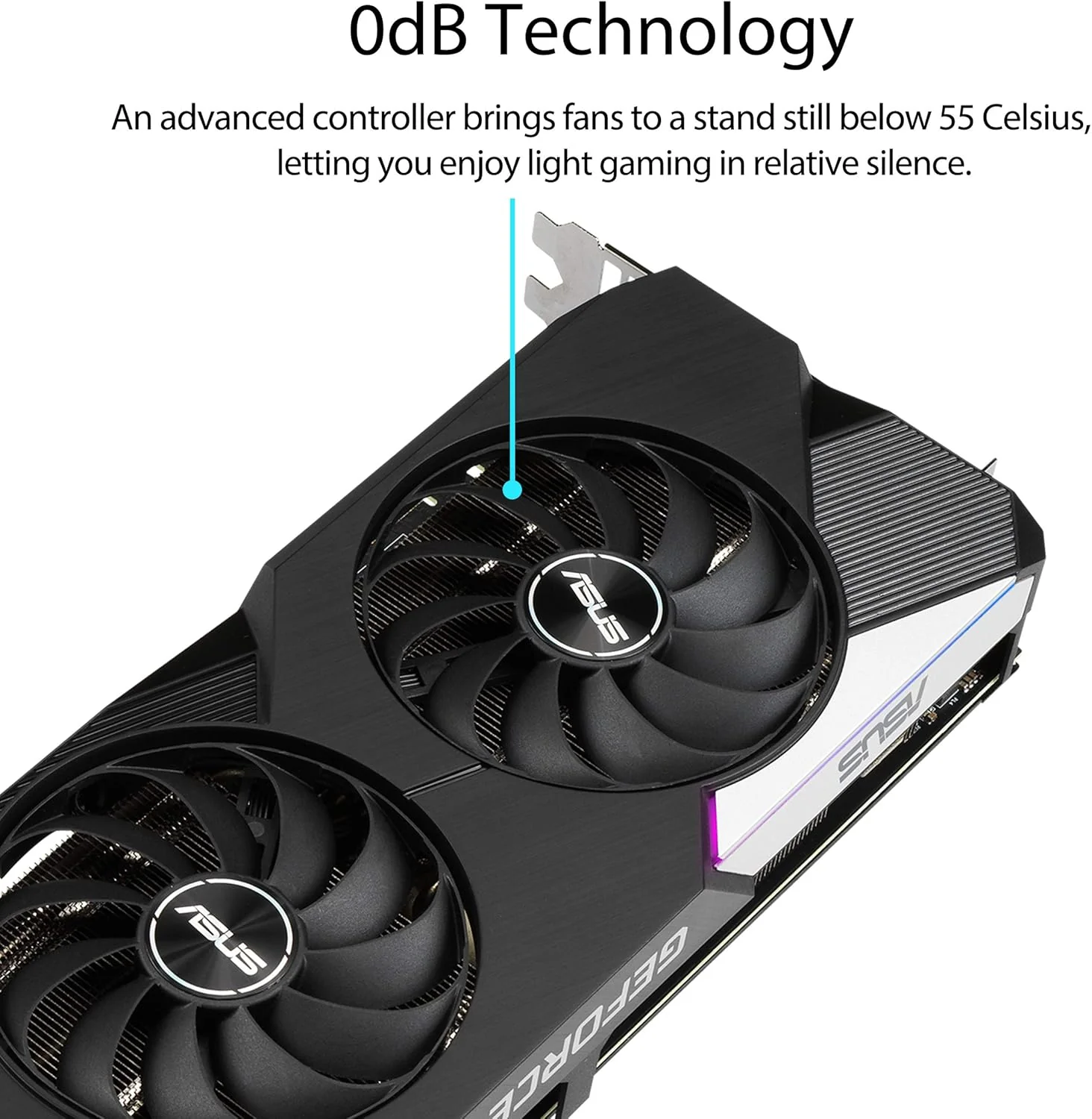 Asus Graphics Card RTX 3070 8GB Dual Fan Used - Image 3