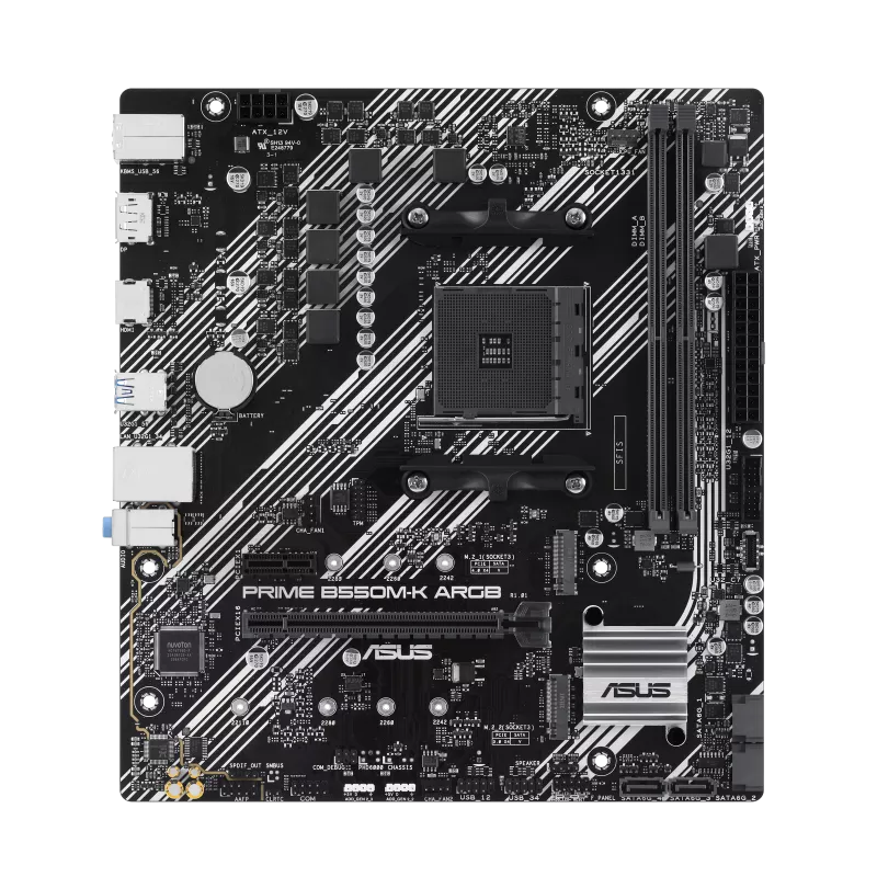 Asus Motherboard B550M K Prime ARGB - Image 2