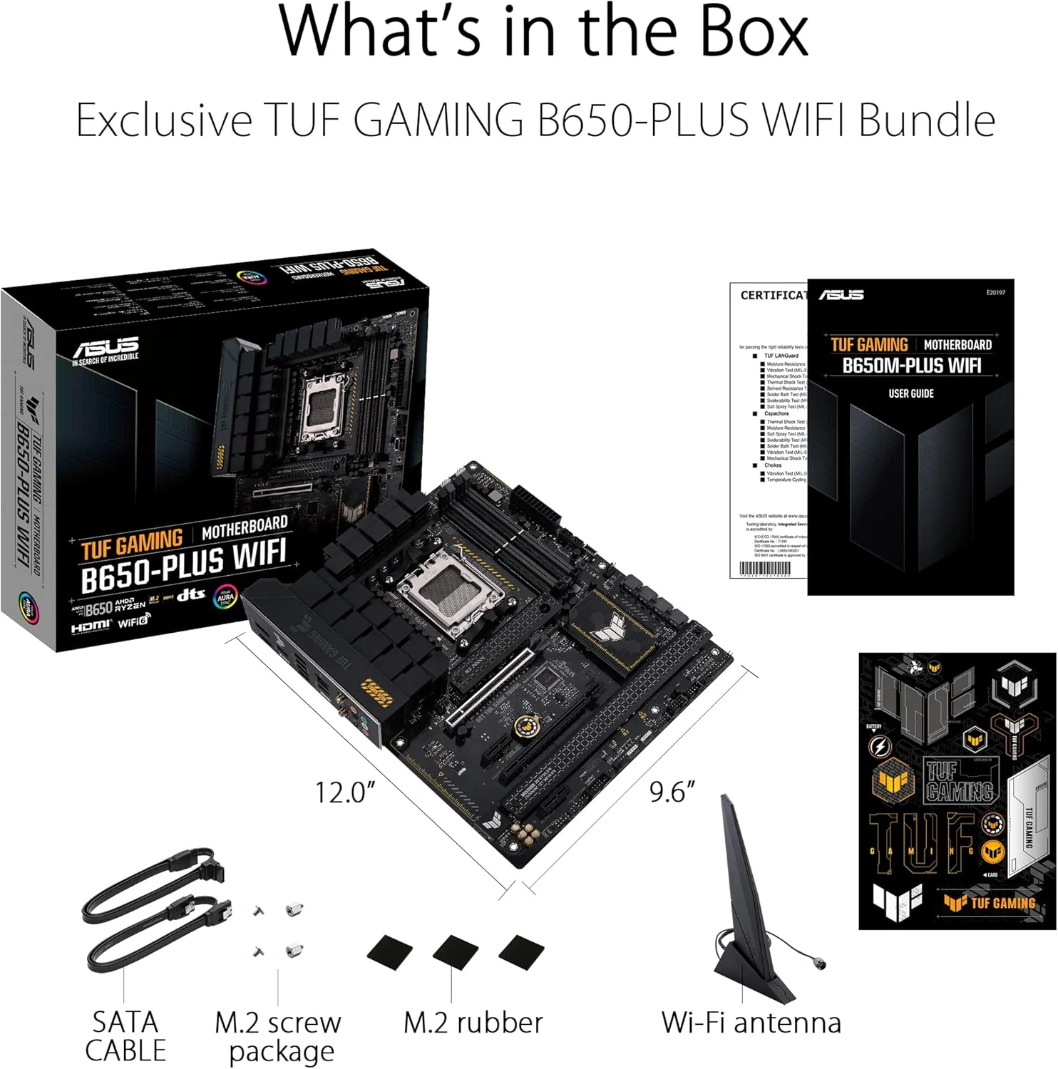Asus Motherboard TUF GAMING B650-PLUS WIFI DDR5 - Image 6