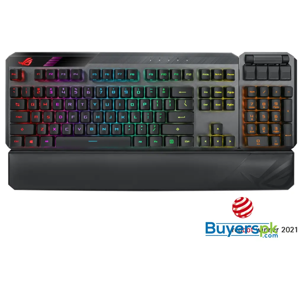 Asus Ma02 Rog Claymore Ii Modular Tkl 80%/100% Gaming Mechanical Keyboard