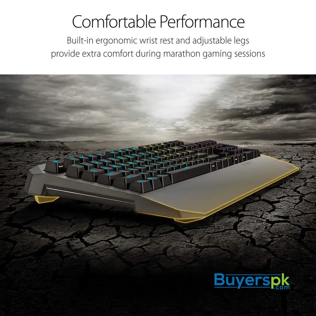 Asus Tuf K5 Mechanical Membrane Rgb Gaming Keyboard with Programmable Onboard Memory, Media Controls - Image 6