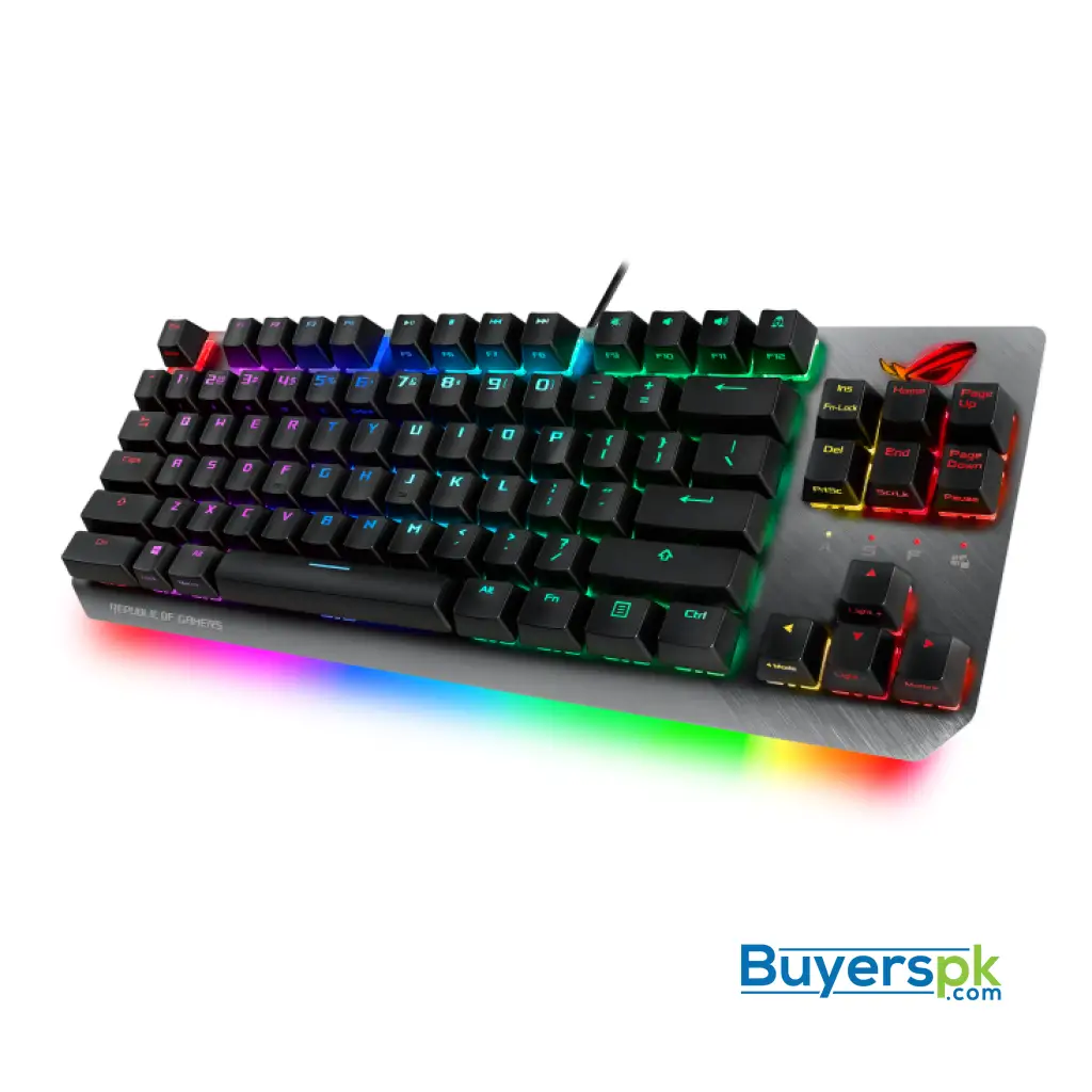 Asus X802 Rog Strix Scope Tkl Wired Mechanical Rgb Gaming Keyboard - Image 3