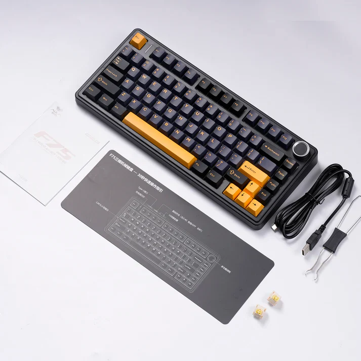 AULA Keyboard F75 Mechanical Wireless Hot Swappable - Image 2