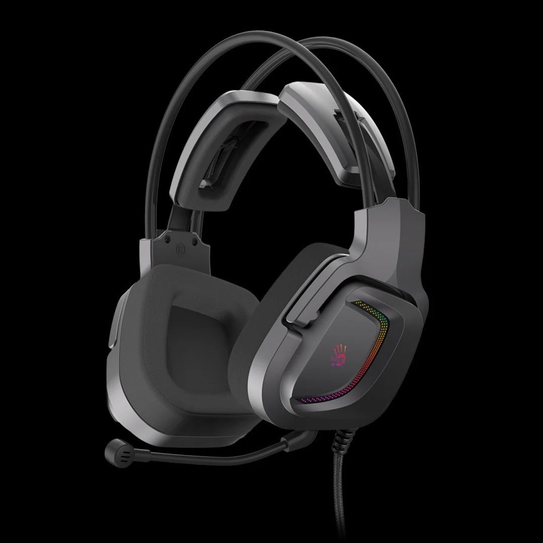 Bloody Headset G575 Pro Virtual 7.1 Surround Sound Gaming USB Headset Grey