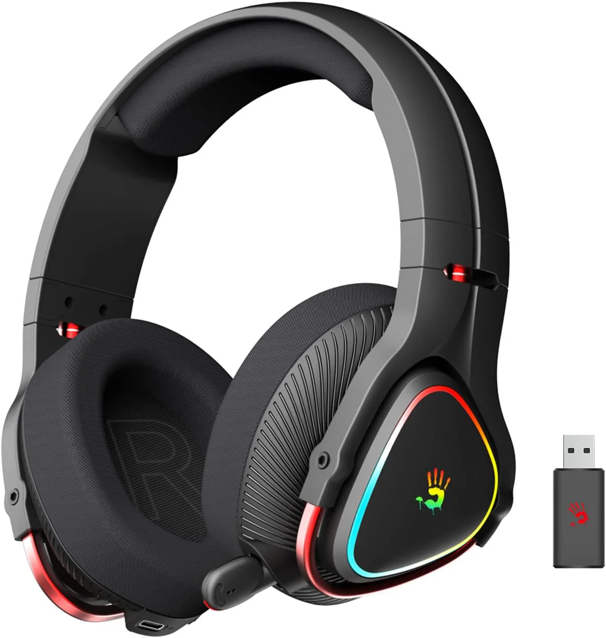 Bloody Headset MR710 Tri Mode Wireless Gaming RGB Headset