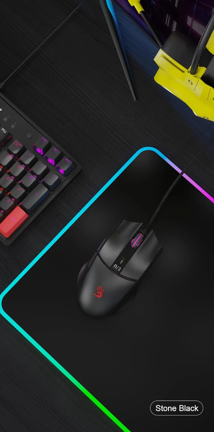 Bloody Mouse L65 Max RGB Lightweight GAMING MOUSE Black - Image 4