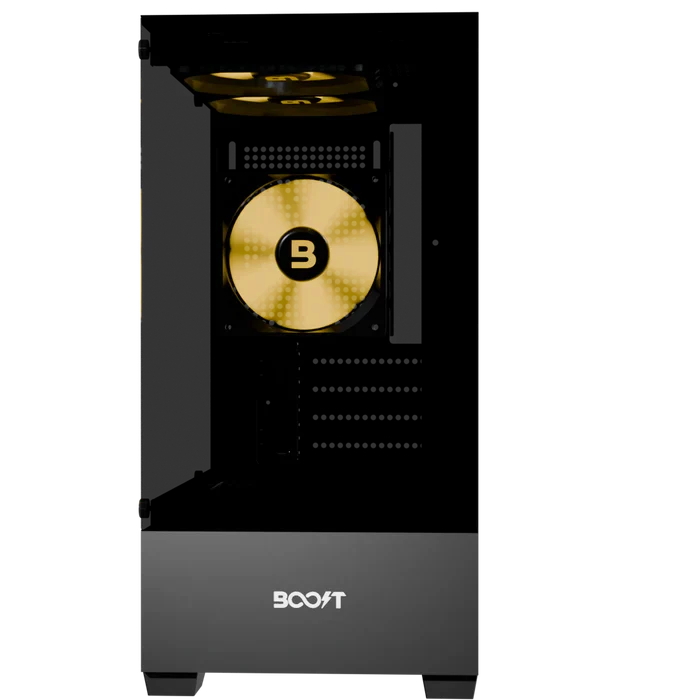 Boost Casing Enclosure Essential Series E100 with 3 ARGB Fans - Image 3