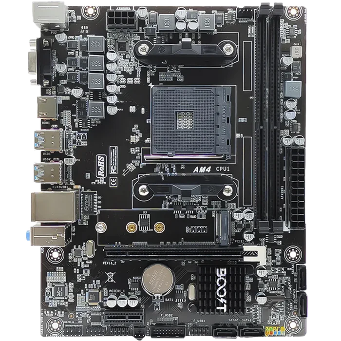 Boost Motherboard Core A520m DDR4