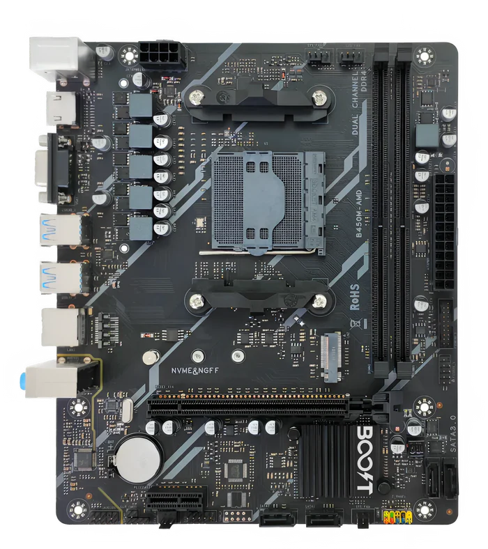 Boost Motherboard Core B450m DDR4