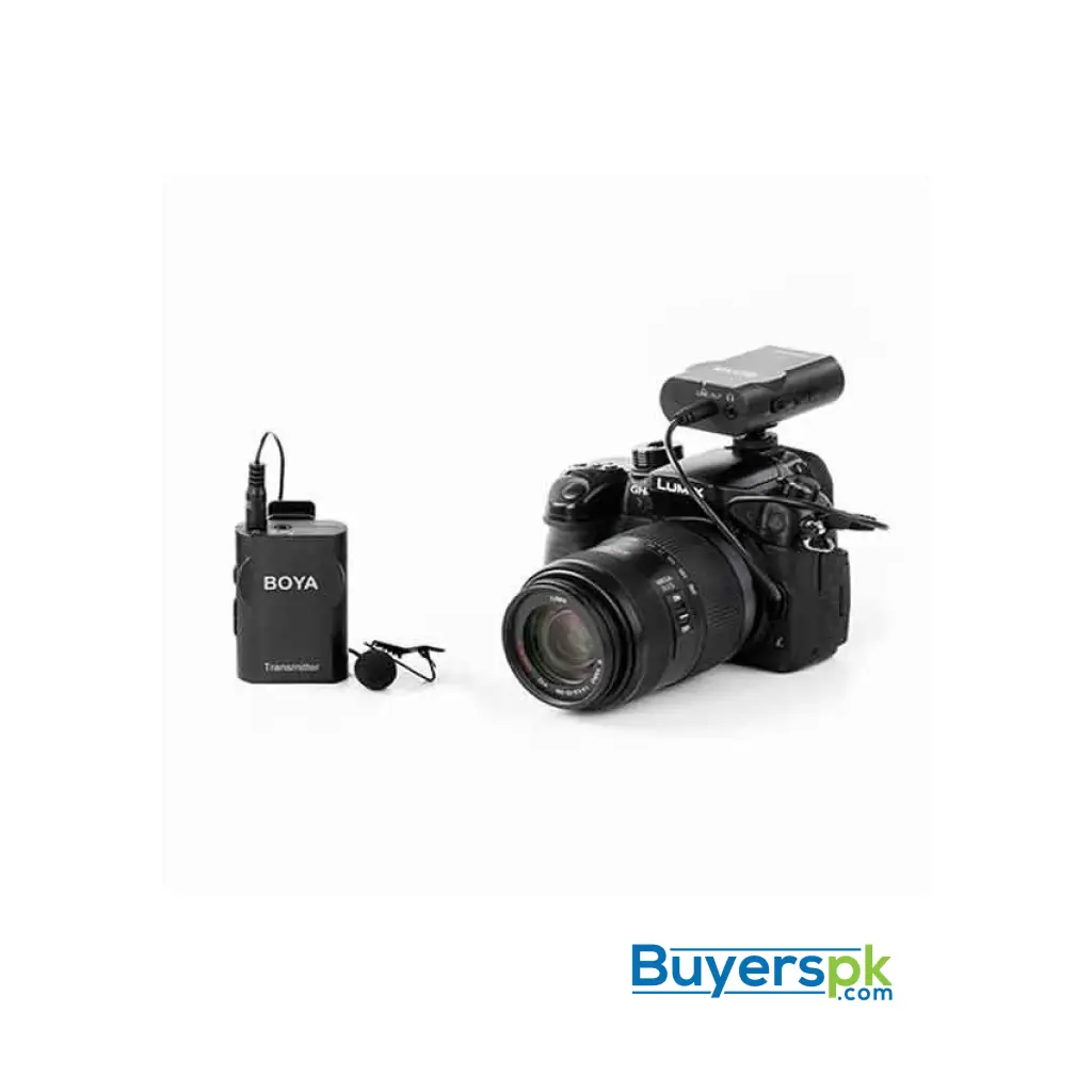 Boya By-wm4 Wireless Microphone Mark Ii - Black - Image 2
