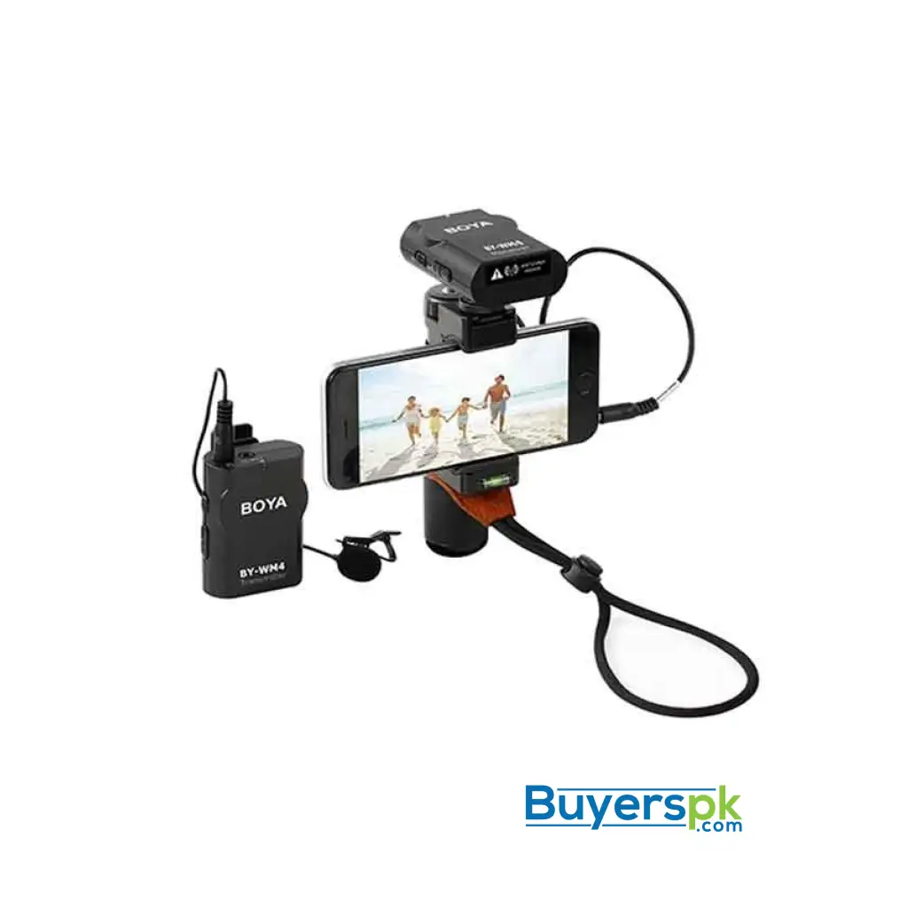 Boya By-wm4 Wireless Microphone Mark Ii - Black - Image 3