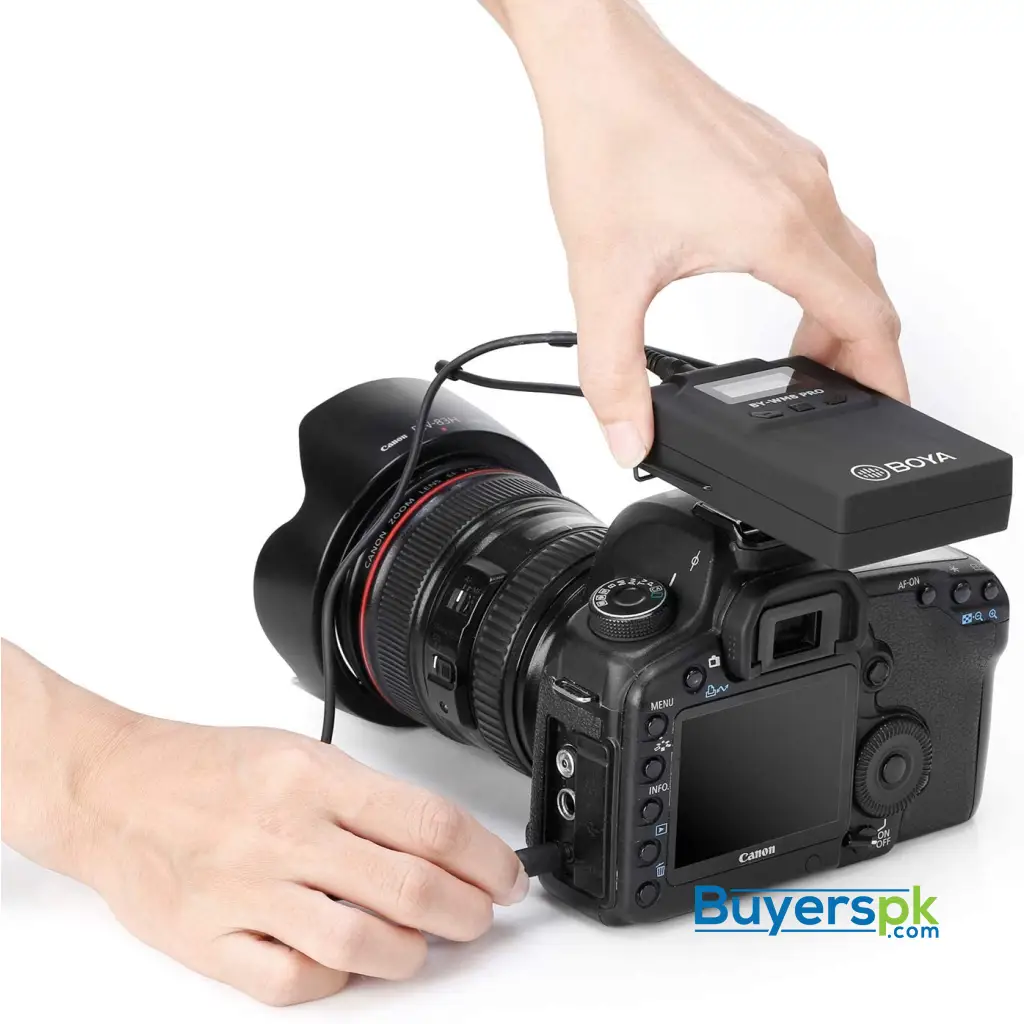 Boya Rx8 Pro Dual Channel Wireless Receiver Microphone - Image 2