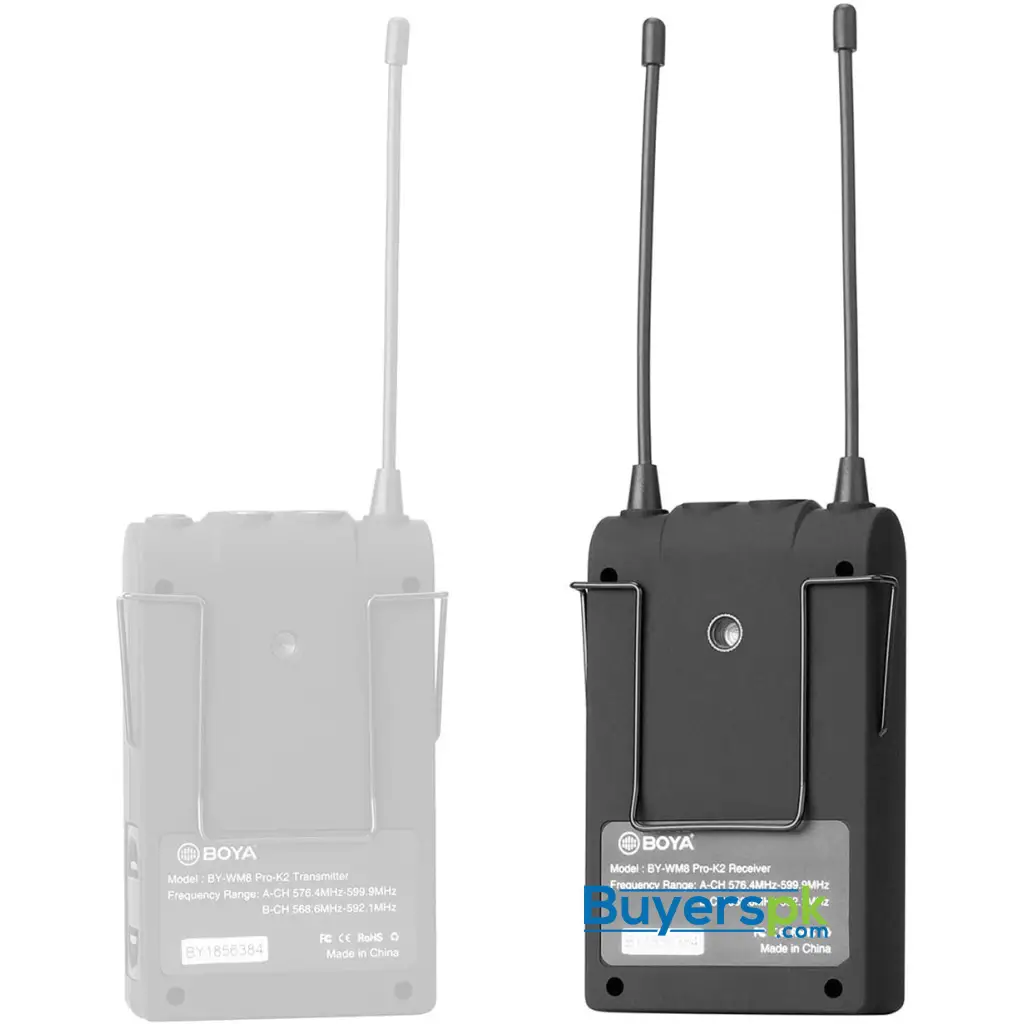 Boya Rx8 Pro Dual Channel Wireless Receiver Microphone - Image 3