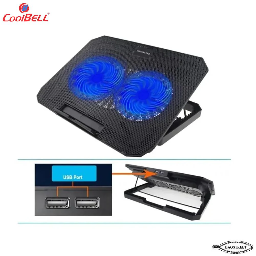 Coolbell Cooling Pad CB 202 For 12-17 inch Laptop - Image 3