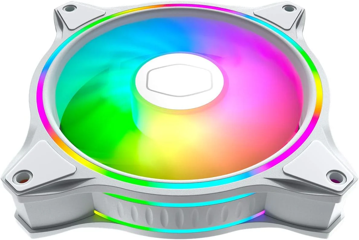 Cooler Master Case Fan MF120 MASTERFAN HALO CASE FAN (WHITE) - Image 2