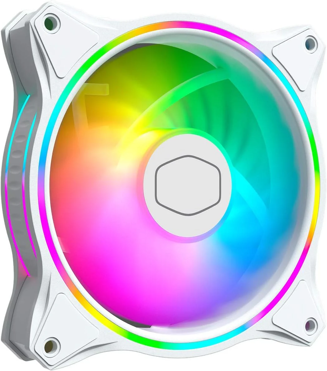 Cooler Master Case Fan MF120 MASTERFAN HALO CASE FAN (WHITE) - Image 3