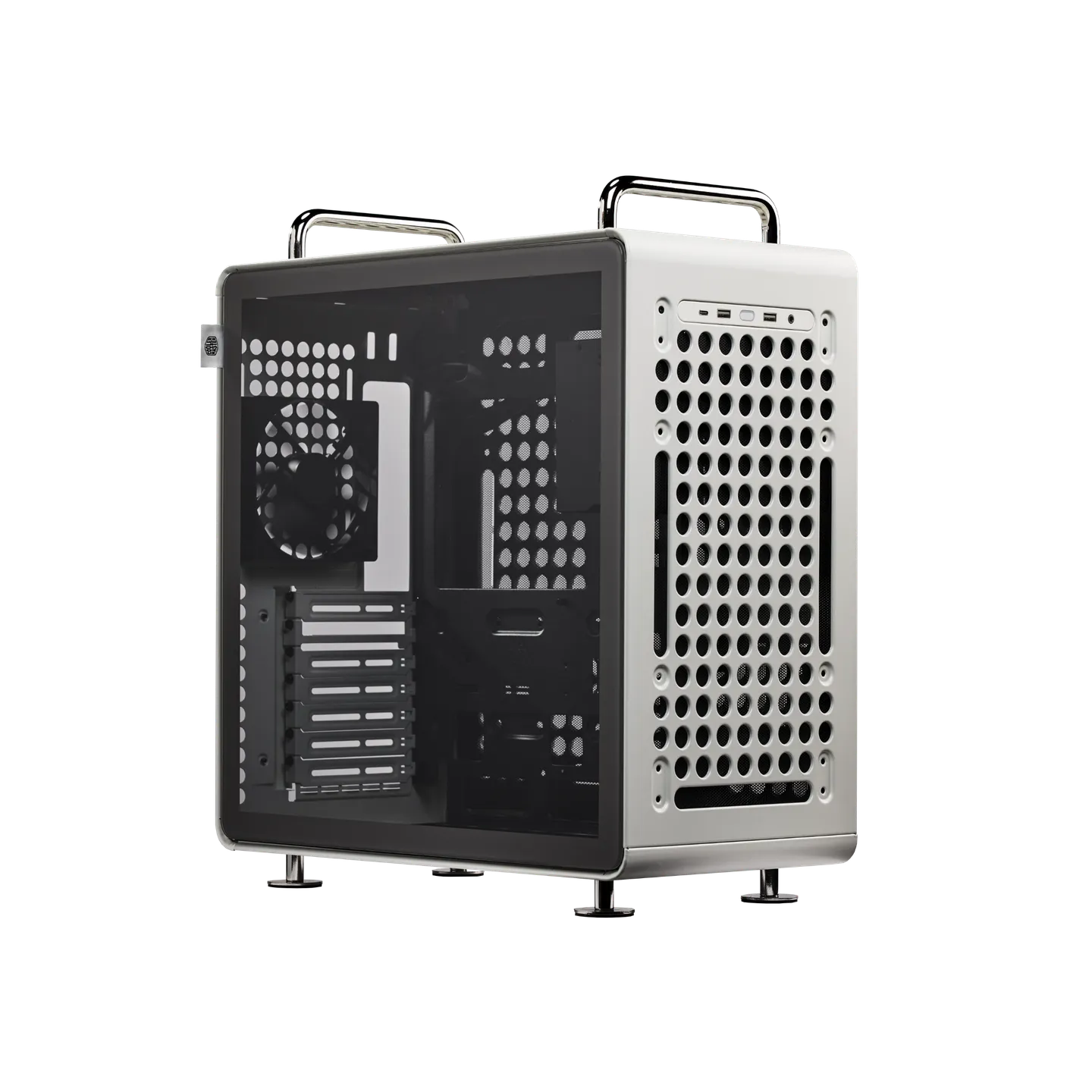 Cooler Master Casing Qube 540 Stardust Iron 1 ARGB Fan