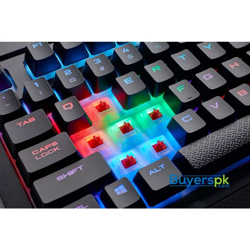 Corsair K68 Rgb Mechanical Gaming Keyboard, Backlit Rgb Led, Dust and Spill Resistant - Linear & - Image 6