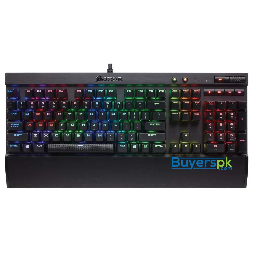 Corsair K70 Rgb Rapidfire Mechanical Gaming Keyboard - Usb Passthrough & Media Controls - Fastest & - Image 2