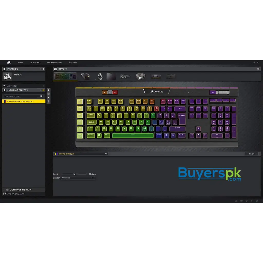 Corsair K70 Rgb Rapidfire Mechanical Gaming Keyboard - Usb Passthrough & Media Controls - Fastest & - Image 5