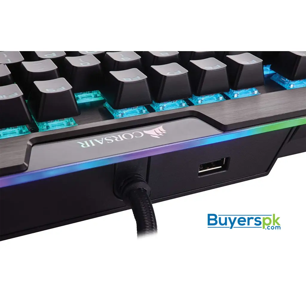 Corsair K95 Rgb Platinum Mechanical Gaming Keyboard - 6x Programmable Macro Keys - Usb Passthrough & - Image 6